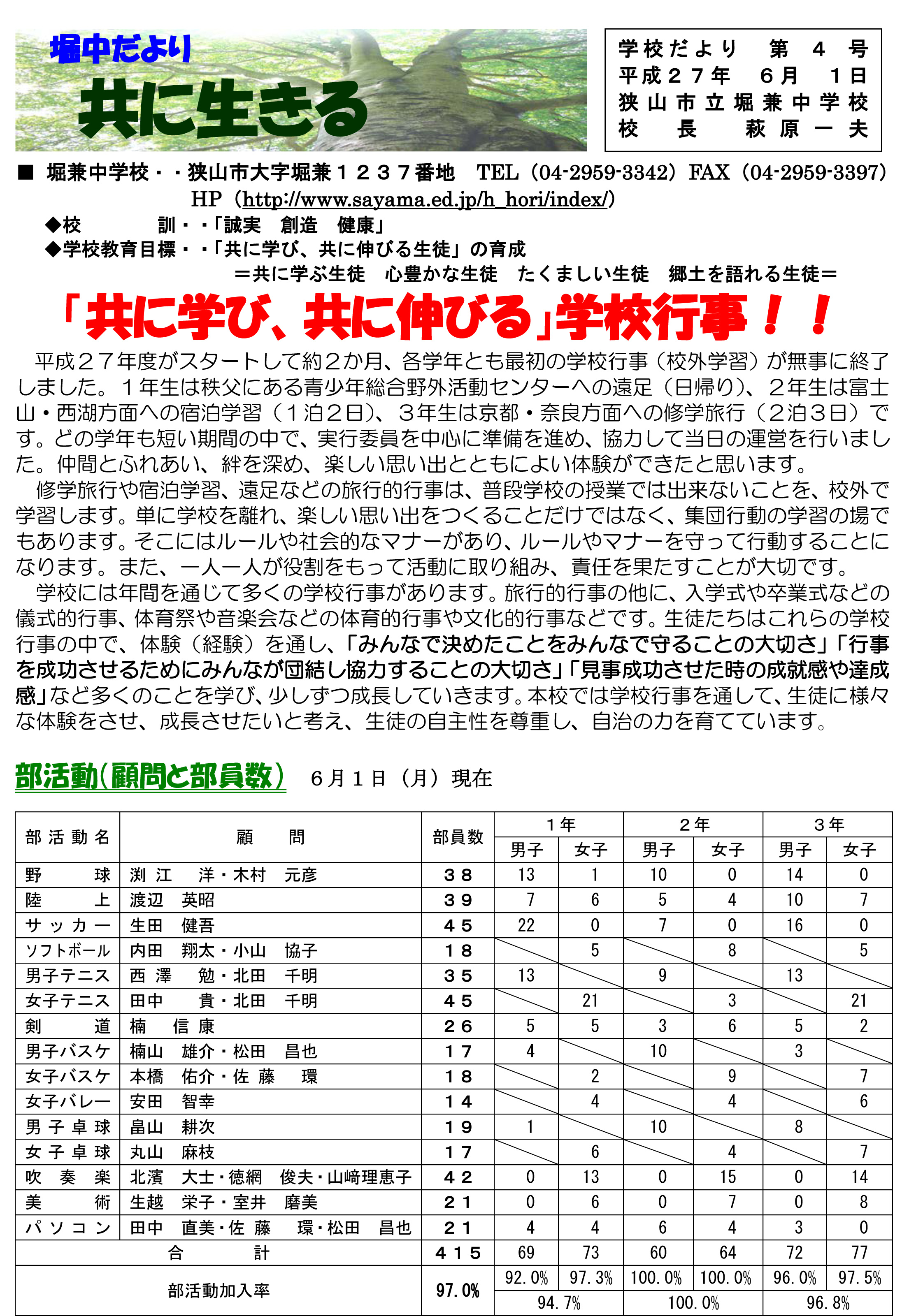 学校だより1